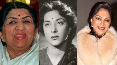 Lataji, Nargis, Simi Garewal:  The Three Legendary Ladies In White Of Bollywood