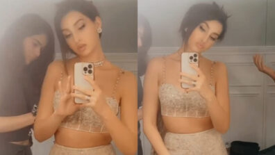 Leaked Video: What’s cooking with Nora Fatehi inside her private vanity van?