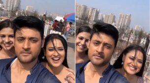 Main Hoon Aparajita cast Shweta Tiwari, Manav Gohil and Anushka Merchande join in latest trend, watch