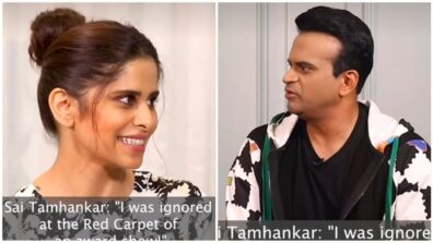 Marathi Actress Sai Tamhankar Opens Up About Being Ignored On The Red Carpet Once In An Interview With Siddharth Kannan, See Video.