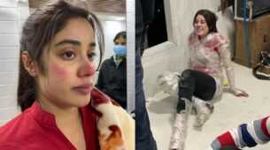 Mili: Janhvi Kapoor’s unseen BTS snaps showing scary injury marks go viral, netizens laud her