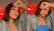 Monday Blues For Sonakshi Sinha Donning The Blue Crop Top With Denim Jacket