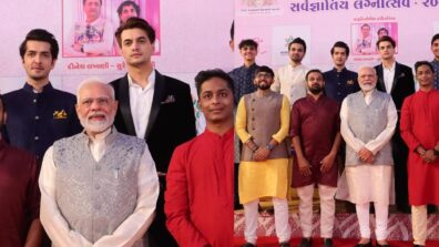 Proud Moment: YRKKH actor Mohsin Khan poses with honourable Prime Minister Narendra Modi, see pic