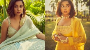Mostlysane Aka Prajakta Koli Is A Sight To Behold In Modern Traditional Three-Piece Exquisite Lehenga