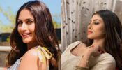 Mouni Roy and Surbhi Chandna are regal queens in embellished traditional suits