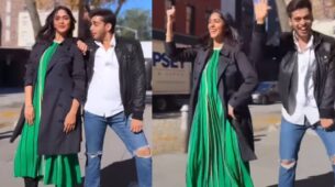 Mrunal Thakur Dances On Maiyya Mainu On The Streets Of New York City With Friend