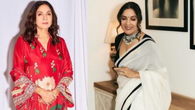 Neena Gupta Is An Ageless Beauty In Traditional Drapes By Daughter Masaba Gupta; See Pics