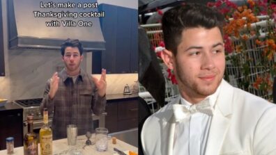 Nick Jonas Turns Bartender Giving Us The Steps To Make A Cocktail For Thanksgiving