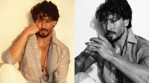 OMG: Fittest Boy Tiger Shroff Looks Hot Posing In Striped Shirt