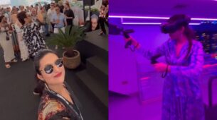 One helluva event: Divyanka Tripathi captures all ‘Abu Dhabi’ tour moments with hubby Vivek Dahiya in latest reel, check out couple goals