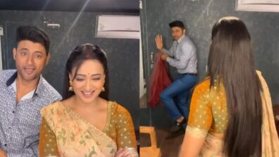 OOPS: ‘Angry’ Shweta Tiwari throws cushion at Manav Gohil inside vanity van, what went wrong?