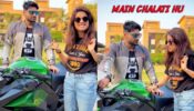 OOPS: Did Avneet Kaur just put her life in danger while riding a heavy bike?