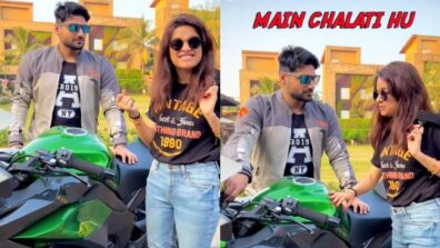 OOPS: Did Avneet Kaur just put her life in danger while riding a heavy bike?