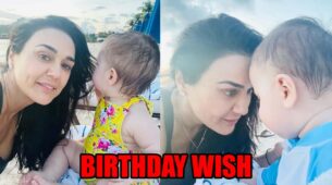 Preity Zinta shares heartwarming wishes for twins Gia and Jai on their first birthday