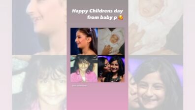 Palak Tiwari Shares A Post Of Her Childhood Photo Calling Herself Baby P