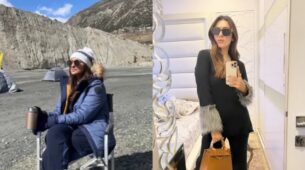 Parineeti Chopra and Hansika Motwani are dark and sensuous babes in black, check out sunglass style moments