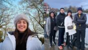 Parineeti Chopra Looks Cute Like A Snowman In Her Winter Jacket And A Fur Cap