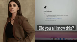 Parineeti Chopra Shares A Viral Video Of No Internet Dino Game Asking, “Did You All Know This?”