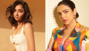 Prajakta Koli In White Sweetheart Neck Cut-out Bodycon Or Shriya Pilgaonkar In Digital Print Multi-Color Blazer Dress; Which Outfit Is A Statement Piece For Parties?