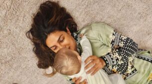 Priyanka Chopra Is Back In Los Angeles Home; Looks Cute Playing With Her Daughter