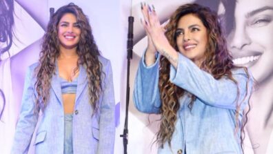 Priyanka Chopra Nails The Event Look In Blue Pantsuit