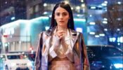 Radhika Madan Looks Dripping Hot In White Outfit With Metallic Jacket