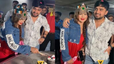 Rakhi Sawant Celebrates Her Birthday With Paparazzi And Adil Khan