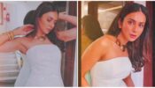 Rakul Preet Singh Glams It Up With White Off-shoulder Jumpsuit