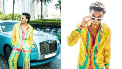 Ranveer Singh’s Hot And Chic Colourful Versace Designed Outfit Is Perfect For Steal