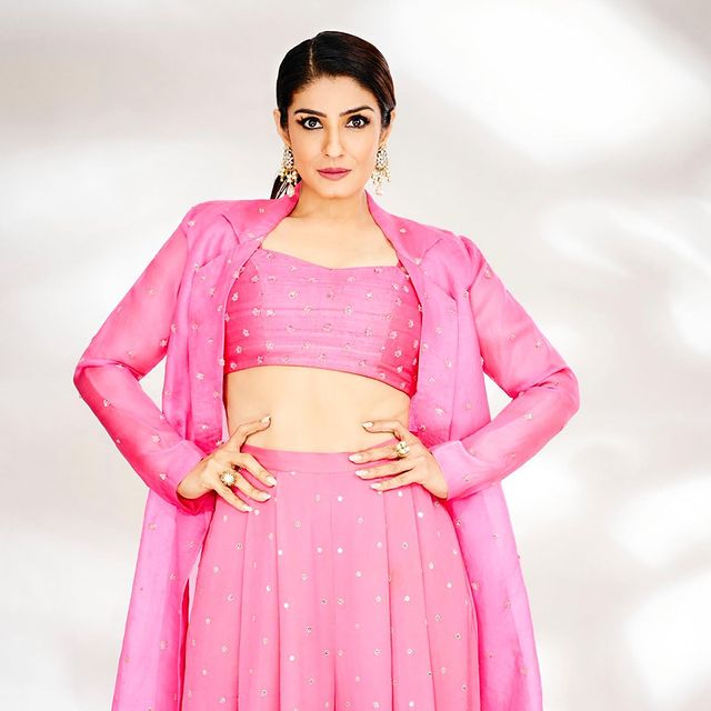 Raveena Tandon looks resplendent in pink co-ord set, check photos - 4