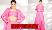 Raveena Tandon looks resplendent in pink co-ord set, check photos