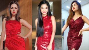 Red Alert: Jannat Zubair, Avneet Kaur, And Anushka Sen Are Jaw-Dropping In Bold Red Gowns; Yay Or Nah!