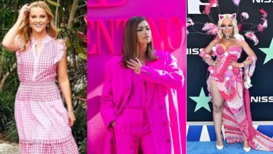 Reese Witherspoon, Zendaya Coleman, and Doja Cat’s Quirky Fashion in Pink Hue Is A Free Spirited Style