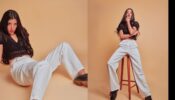 Saba Azad’s Fiery Hot Looks In Black Lace Top With White Pants Will Blow Your Mind