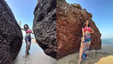 Samundar Mein Nahake…: TMKOC actress Palak Sindhwani is burning hearts in bralette and bohemian skirt, check out