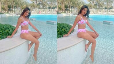 Sana Makbul is busy chilling by pool, looks irresistible in floral pink bikini