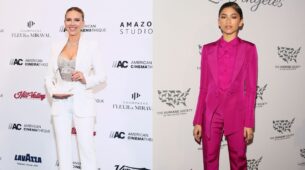 Scarlett Johansson to Zendaya Coleman Embracing The Three Piece Pantsuits