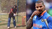 “Set Your Goals High” Says Indian Cricketer Shikhar Dhawan As He Shares A Glimpse Of His Practice Session On Social Media