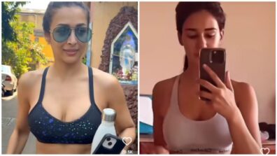 Video: Disha Patani And Malaika Arora Look Hot In Gym Looks