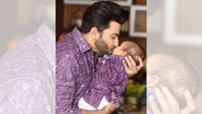 Sherdil Shergill: Dheeraj Dhoopar gives cute adorable kiss to baby boy, spotted twinning with him in adorable pic