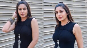 Sherdil Shergill: Surbhi Chandna burns hearts in stunning ‘dark and sensuous’ black dress, we are loving it