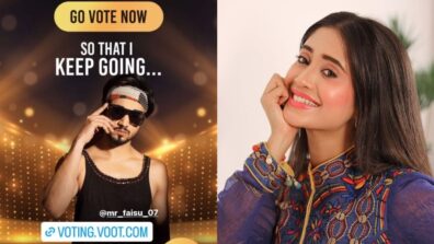 Shivangi Joshi showers love on Mr. Faisu, extends special support for reality show win