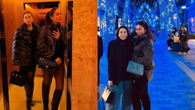 Sibling Goals: Kareena Kapoor can’t stop posing and chilling with sister Karisma, see epic lift mirror selfie