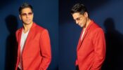 Sidharth Malhotra Looks Classy And Sassy In a Red Blazer Outfit