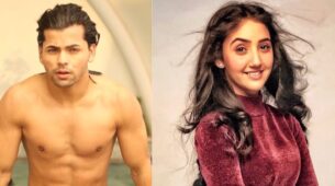 Watch: ‘Handsome hunk’ Siddharth Nigam comes out of swimming pool in shirtless avatar, Ashnoor Kaur likes it