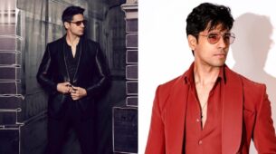 Smoking Hot Glimpses Of Sidharth Malhotra In Black And Red Chic Tuxedo Suits