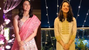 Smriti Mandhana Looks Drop-Dead Gorgeous In Traditional Drapes, While Her Cheerful Smiles Steal Hearts