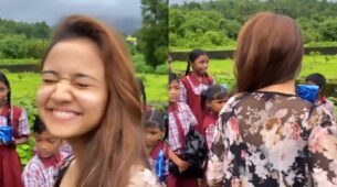 So Beautiful: Ashi Singh celebrates ‘joy of giving’, gifts toys to kids