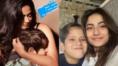 So cute: Shweta Tiwari gives warm hug to son Reyansh, pens adorable birthday message