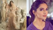 Sonam Kapoor Shares A Royal Ruffled Saree Look Of Manushi Chhillar Loving The Collection Of Shehla Khan’s Outfit